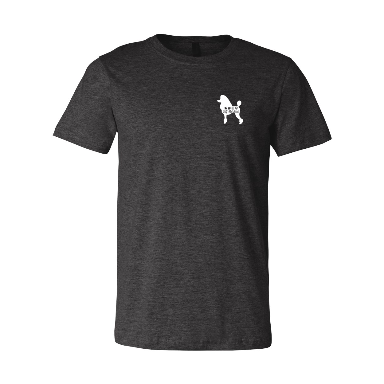 Scent Poodle Show Cut F/B Unisex Short Sleeve Jersey Tee
