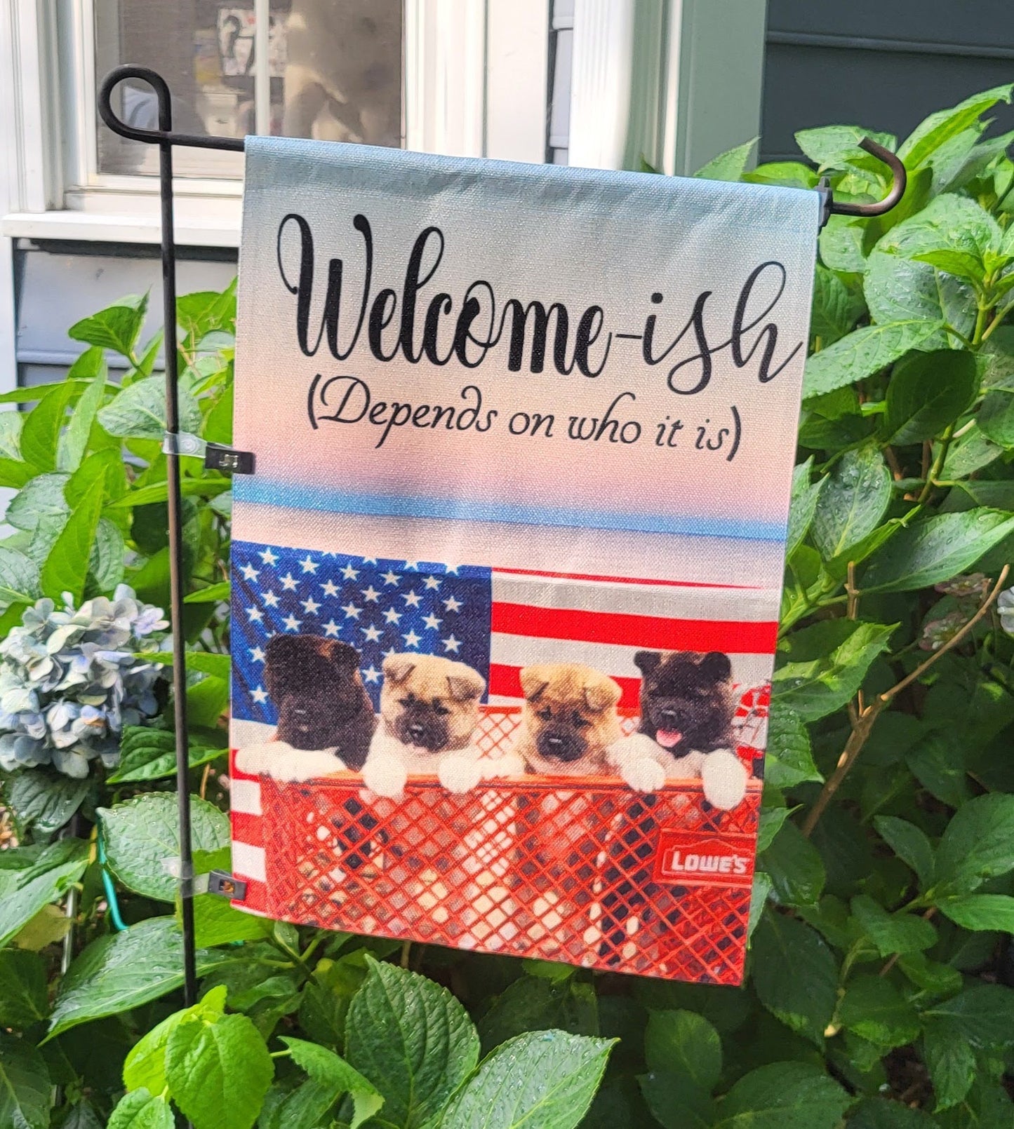 Customized Garden Flag Without Flagpole