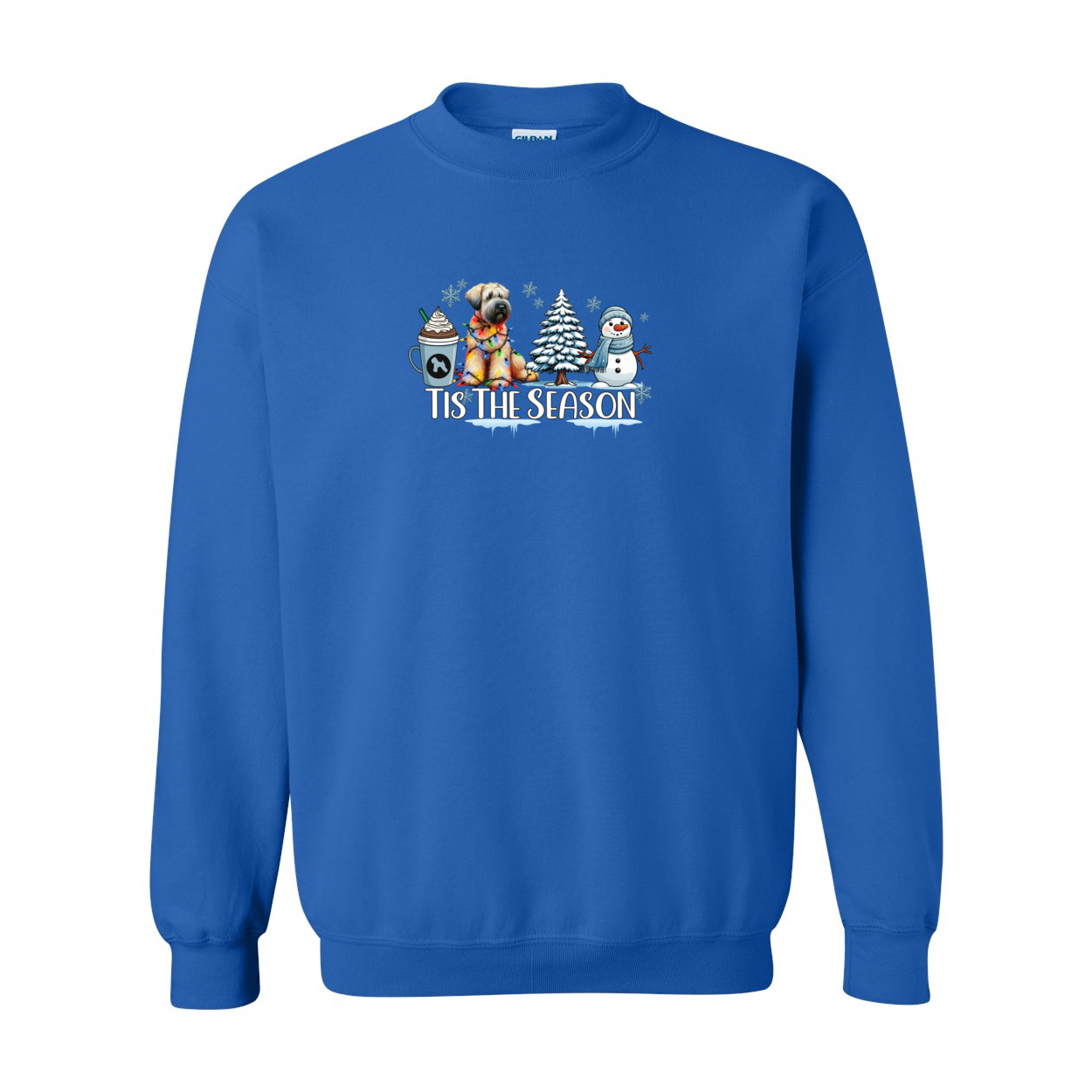 SCWT Tis The Season Winter Heavy Blend Crewneck Sweatshirt - WagALotBowWow