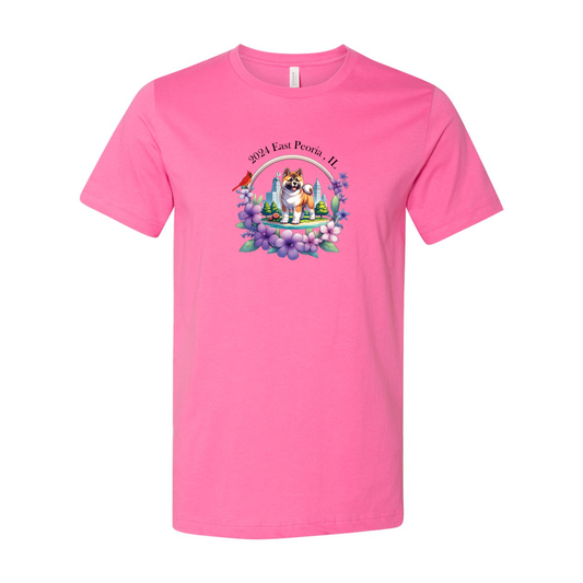 IL Akita SS Front Only Light Colors - WagALotBowWow