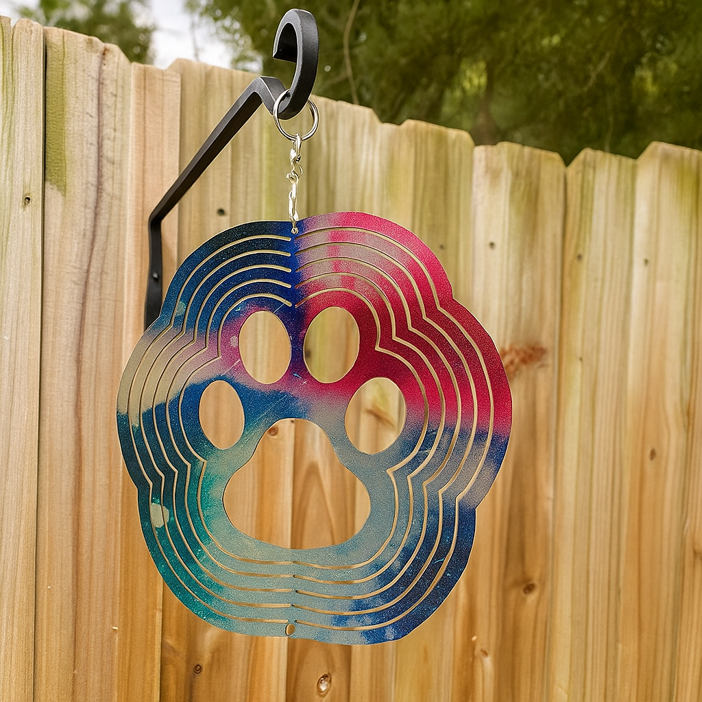 8" Paw Wind Spinner