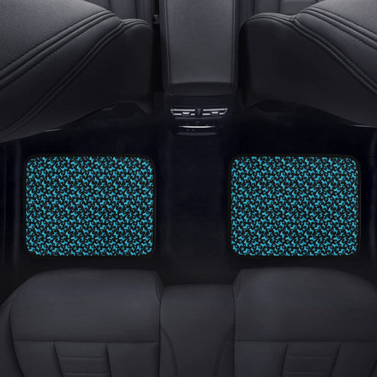 Custom Back Seat Car Mats (2pcs) - WagALotBowWow