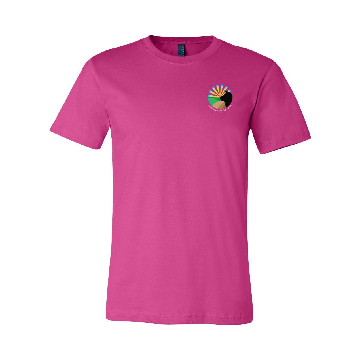 PAC of GA Logo Front/Back Unisex Short Sleeve Jersey Tee