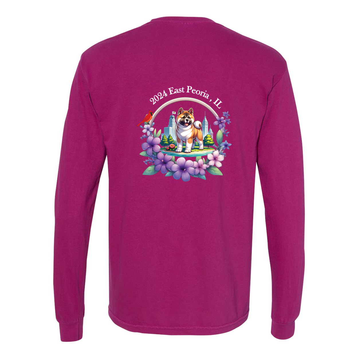 IL Akita Long Sleeve Pocket T-Shirt