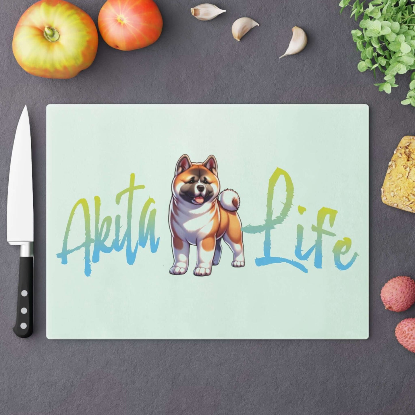 Custom Tempered Glass Cutting Board