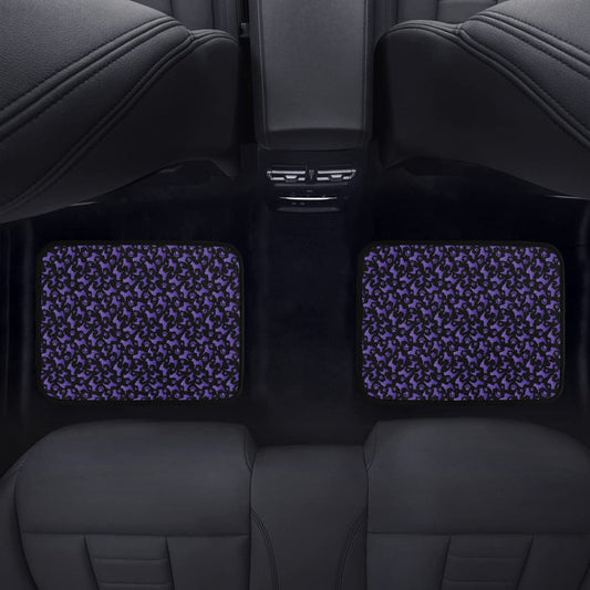 Custom Back Seat Car Mats (2pcs) - WagALotBowWow