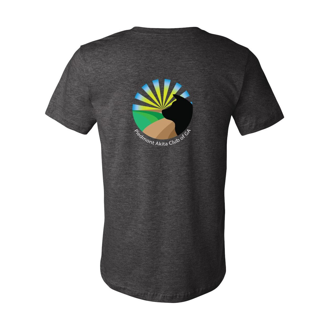 PAC of GA Logo Front/Back Unisex Short Sleeve Jersey Tee