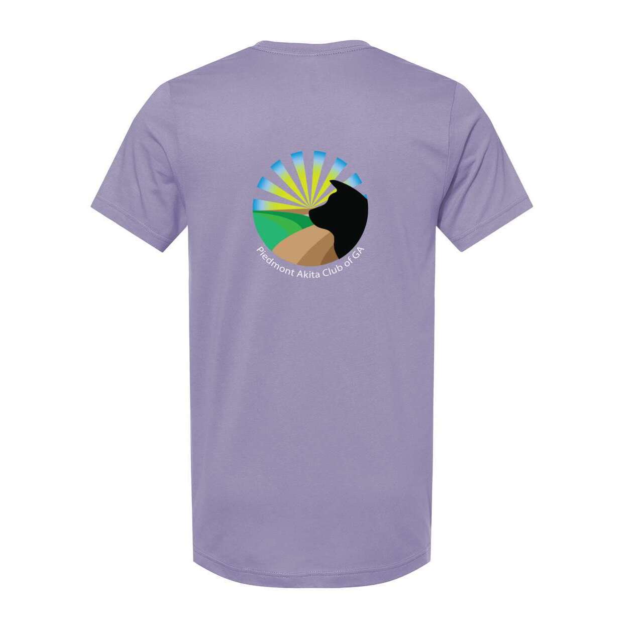 PAC of GA Logo Front/Back Unisex Short Sleeve Jersey Tee