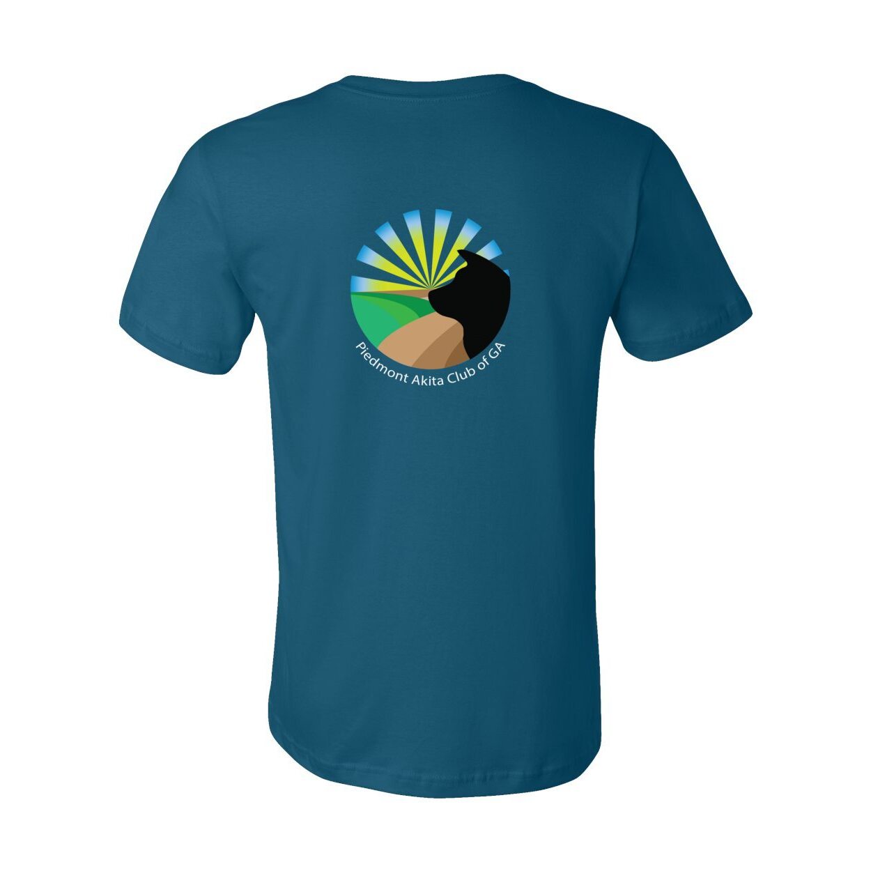 PAC of GA Logo Front/Back Unisex Short Sleeve Jersey Tee