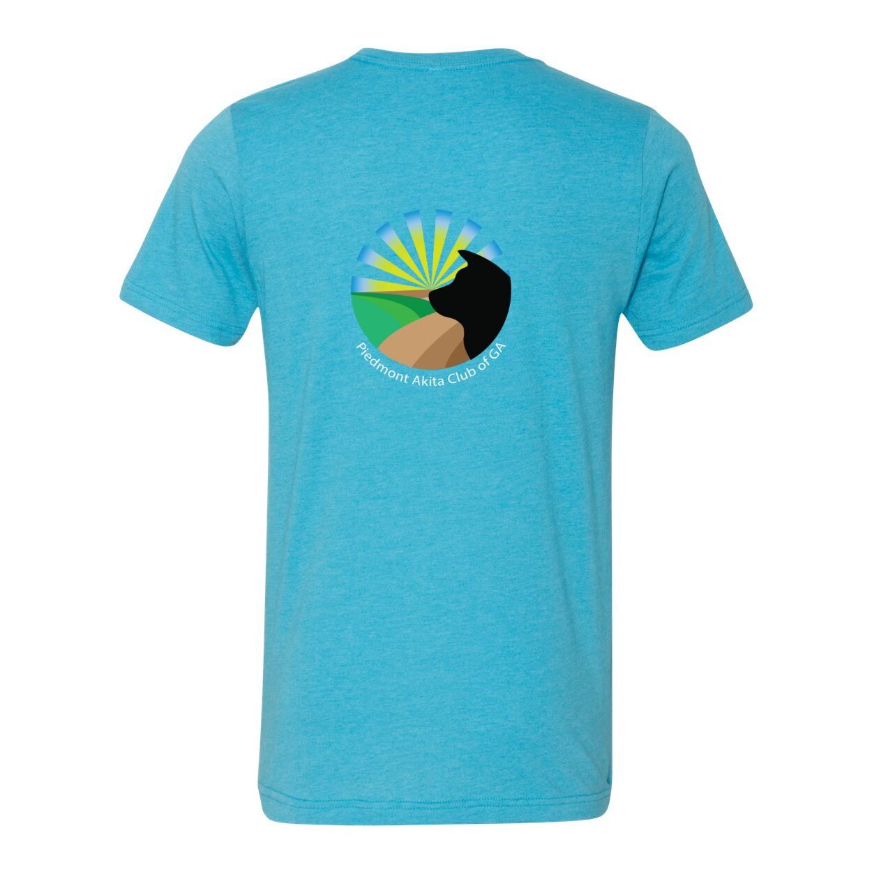 PAC of GA Logo Front/Back Unisex Short Sleeve Jersey Tee