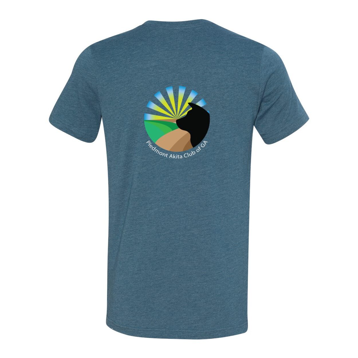PAC of GA Logo Front/Back Unisex Short Sleeve Jersey Tee