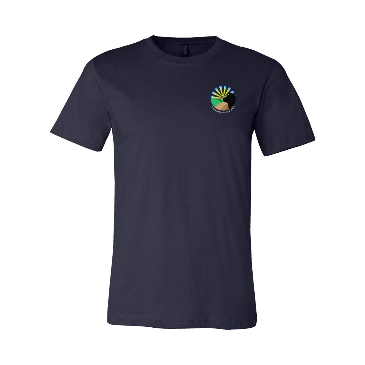 PAC of GA Logo Front/Back Unisex Short Sleeve Jersey Tee