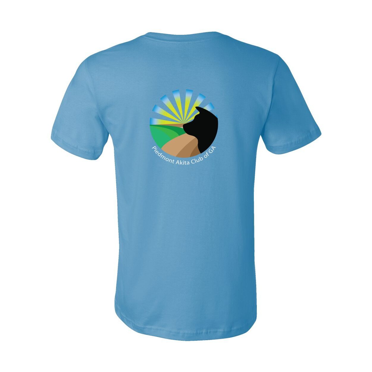 PAC of GA Logo Front/Back Unisex Short Sleeve Jersey Tee