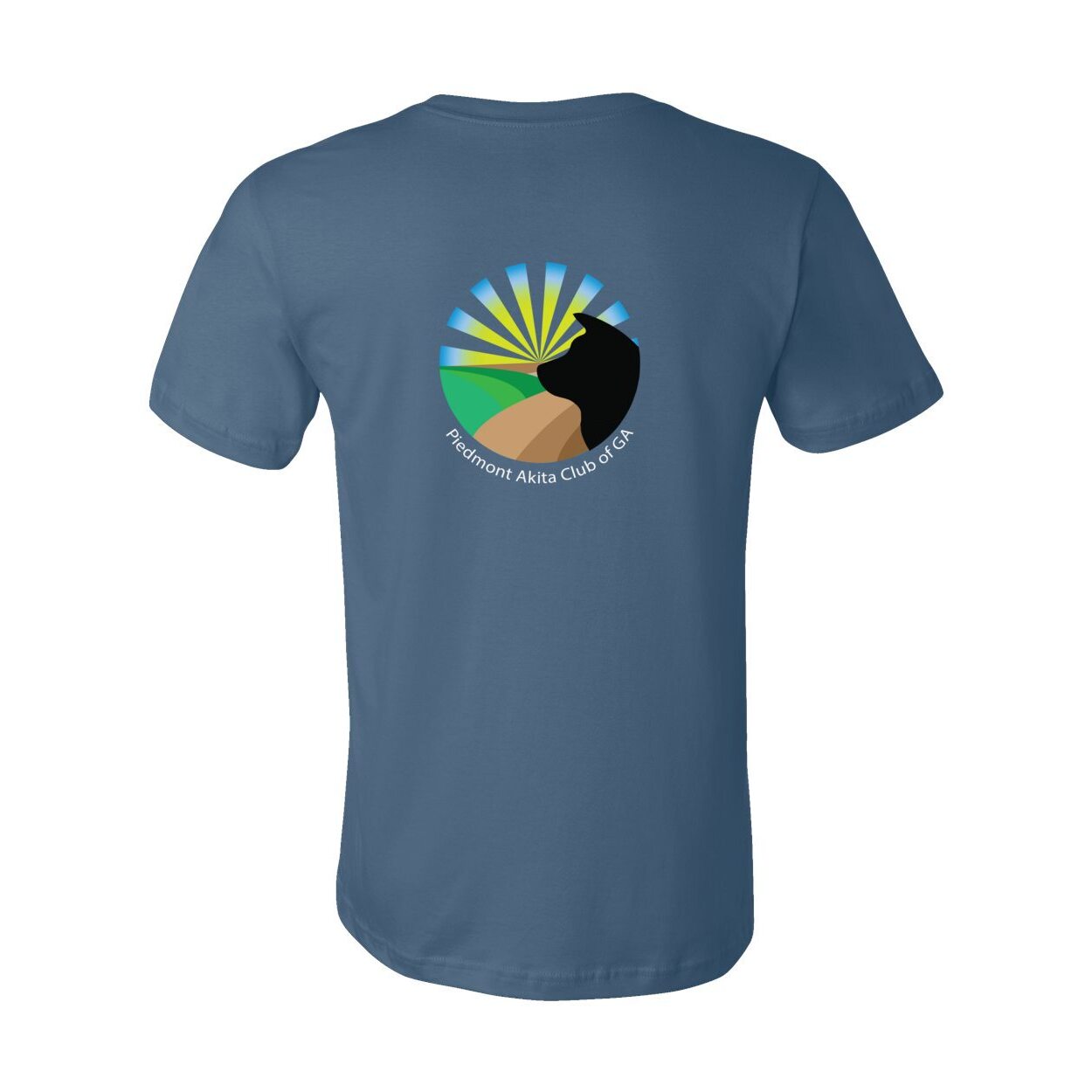 PAC of GA Logo Front/Back Unisex Short Sleeve Jersey Tee