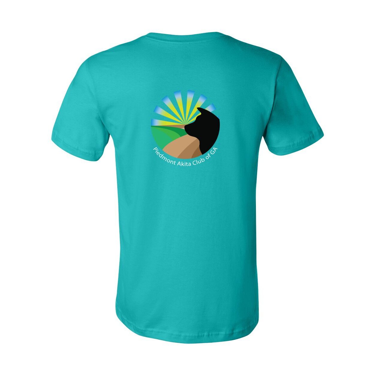 PAC of GA Logo Front/Back Unisex Short Sleeve Jersey Tee