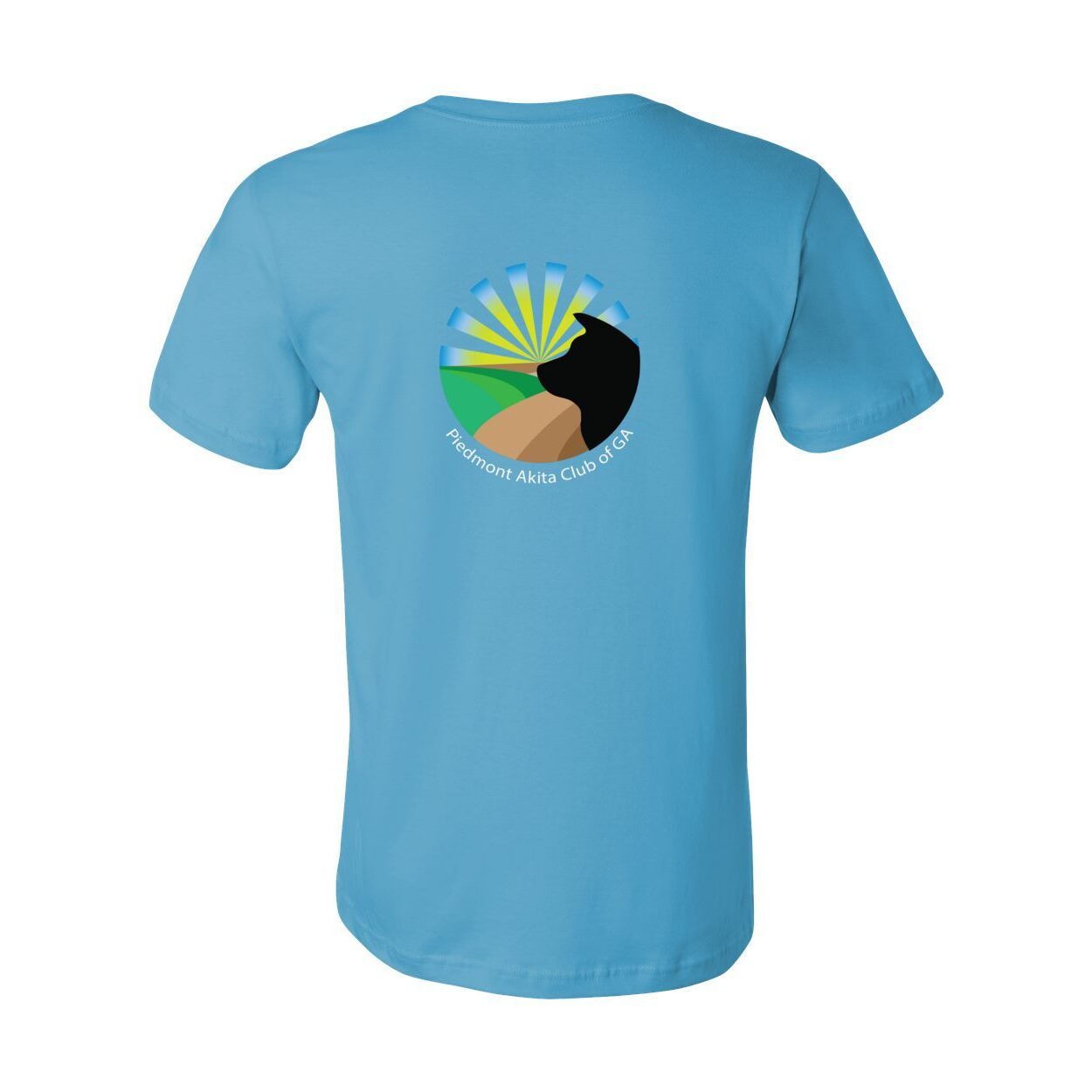 PAC of GA Logo Front/Back Unisex Short Sleeve Jersey Tee