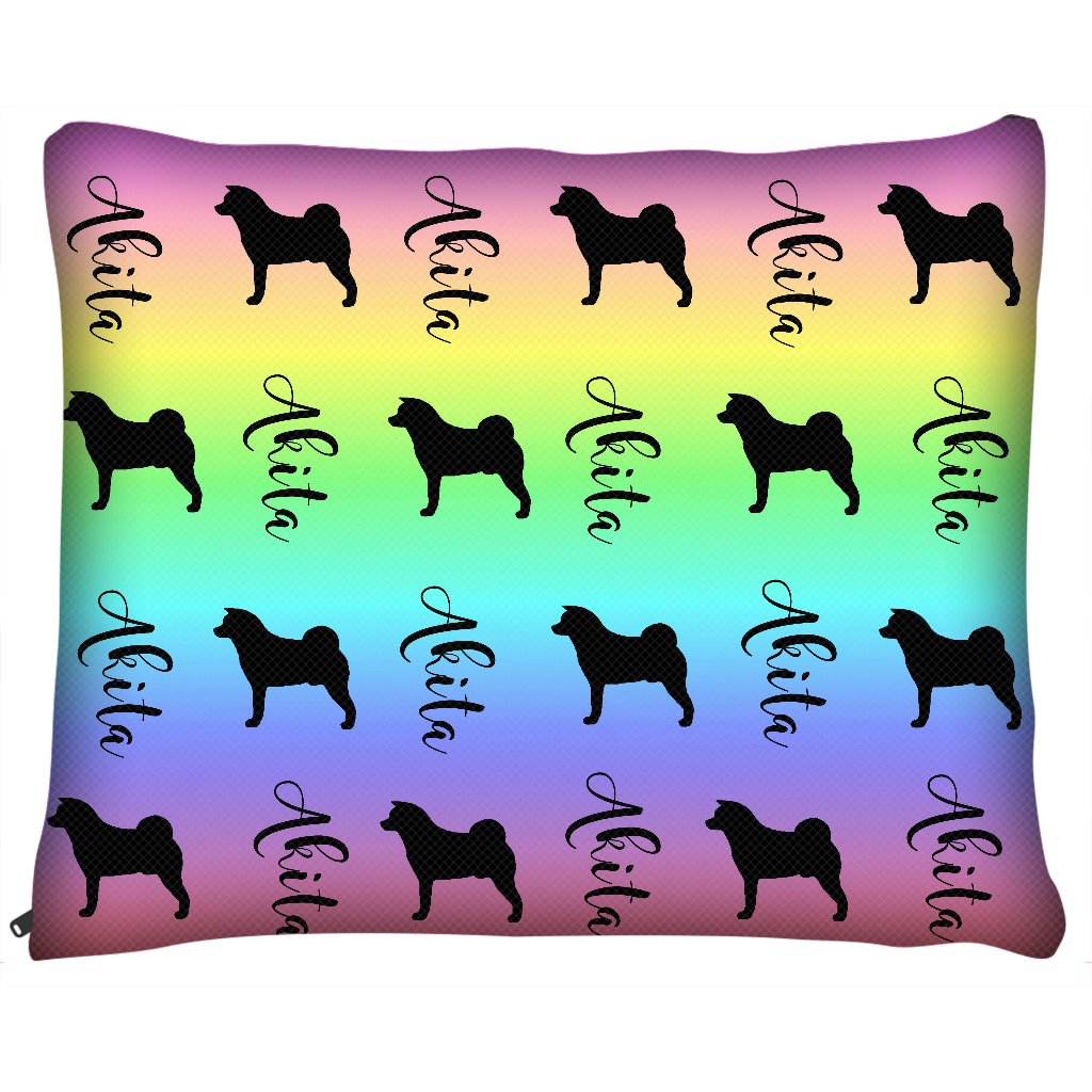 Pastel Blend Akita Dog Beds - WagALotBowWow