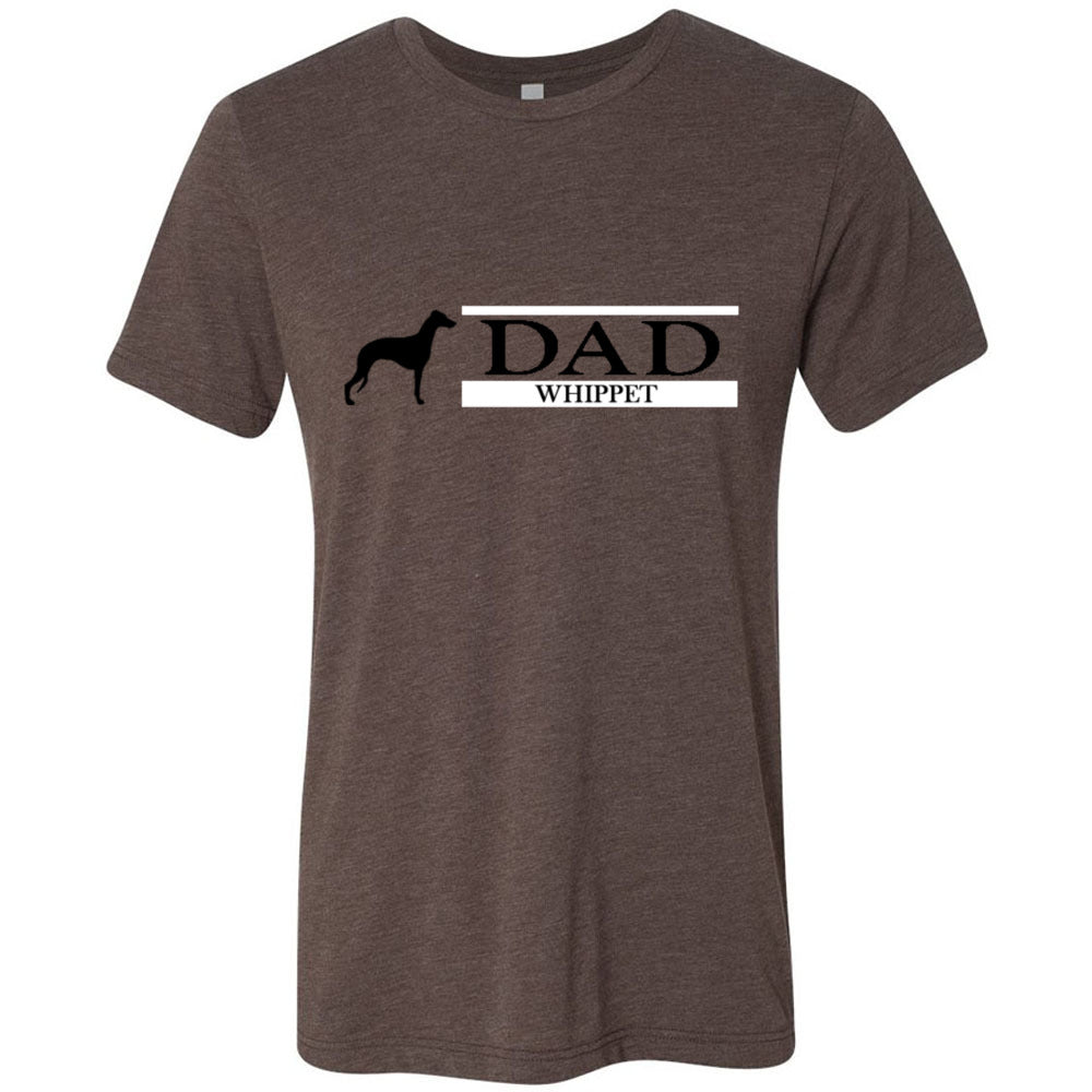 Whippet Dad Unisex Triblend Short Sleeve Tee - WagALotBowWow