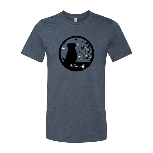 Bullmastiff Flowers Unisex SS S,M,L,XL - WagALotBowWow