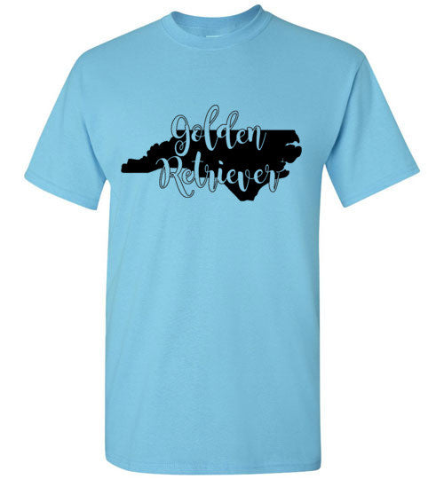 Unisex and Youth NC Golden Gildan Short Sleeve Black Print T-Shirt - WagALotBowWow