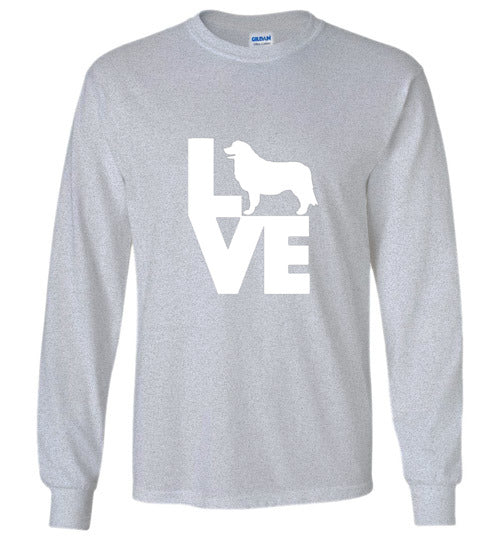 LOVE Leonberger Gildan Long Sleeve T-Shirt - WagALotBowWow