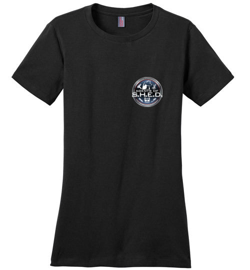 Kira SHED front and back logo with phone - WagALotBowWow