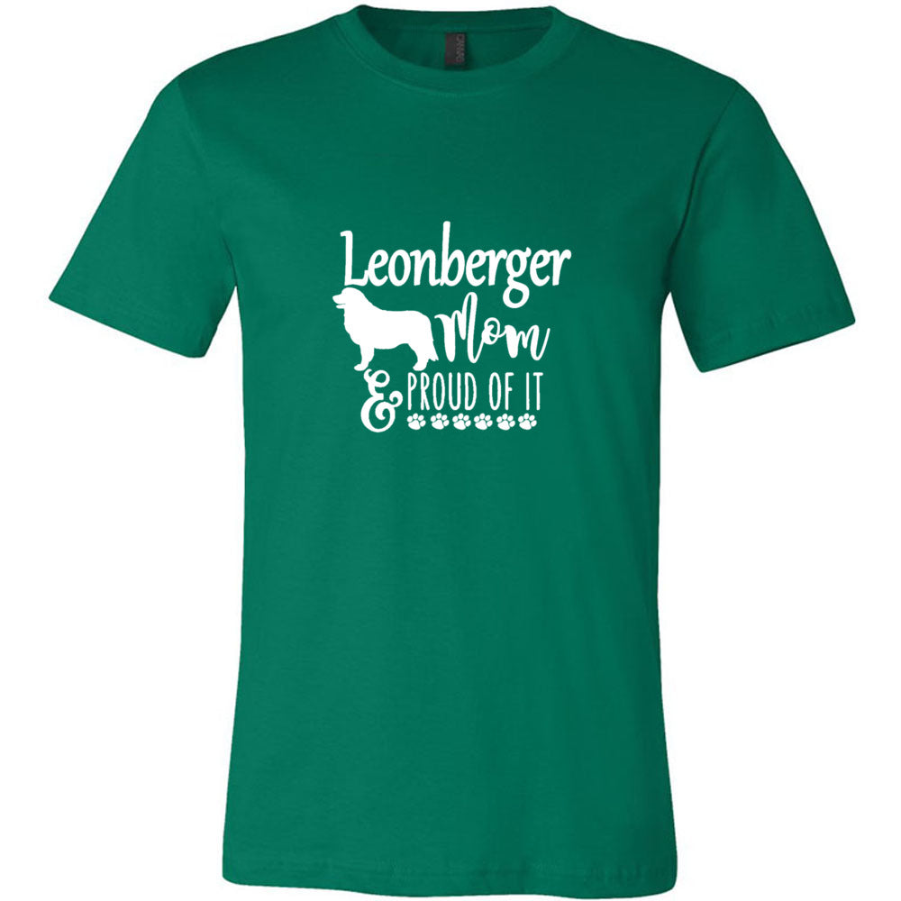 Leo Mom Proud of It Unisex SS Jersey Tee - WagALotBowWow