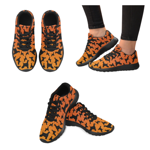Afghan Color Blend Black Sole Athletic Shoe - WagALotBowWow
