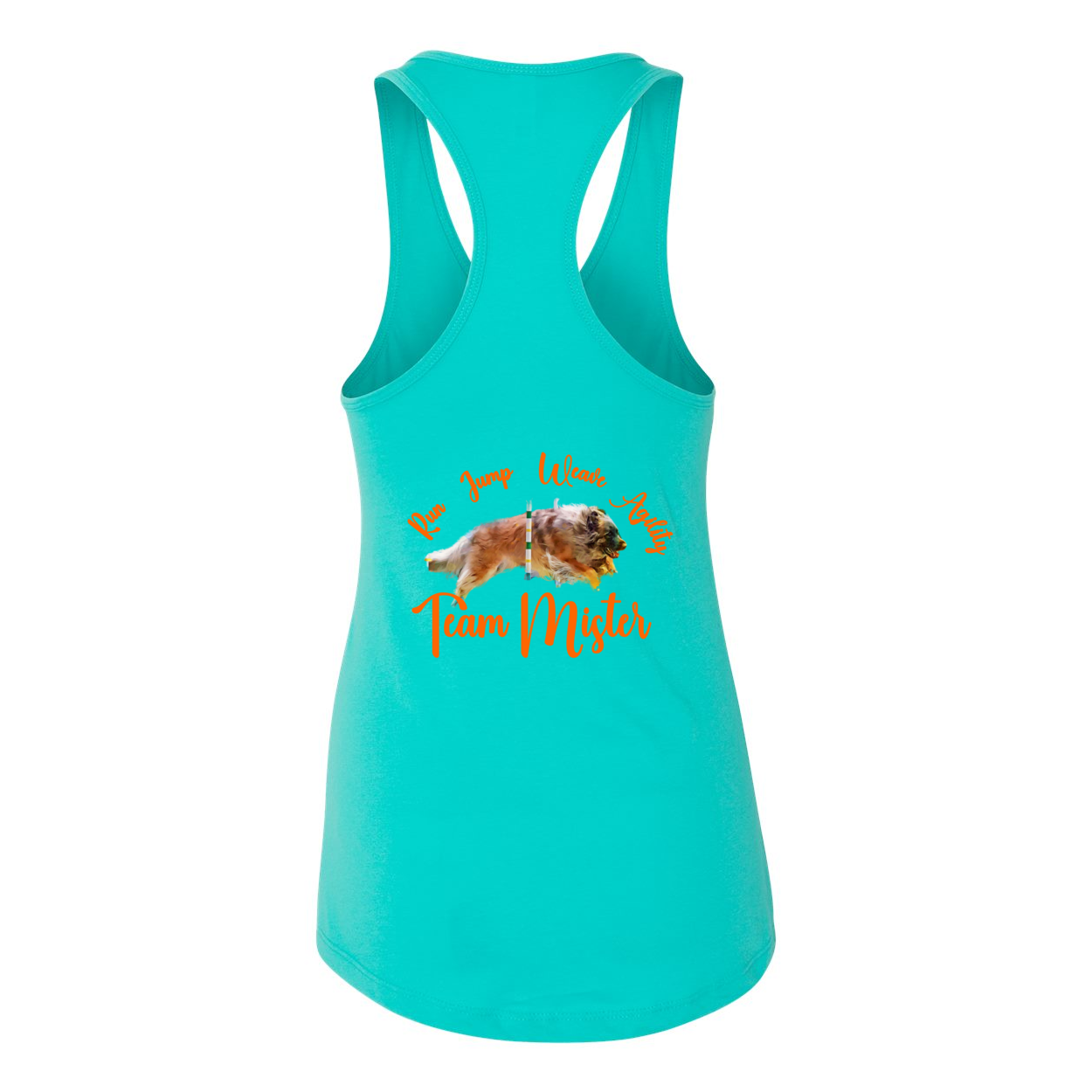 Orlando shirt2 Women's Ideal Racerback Tank - WagALotBowWow