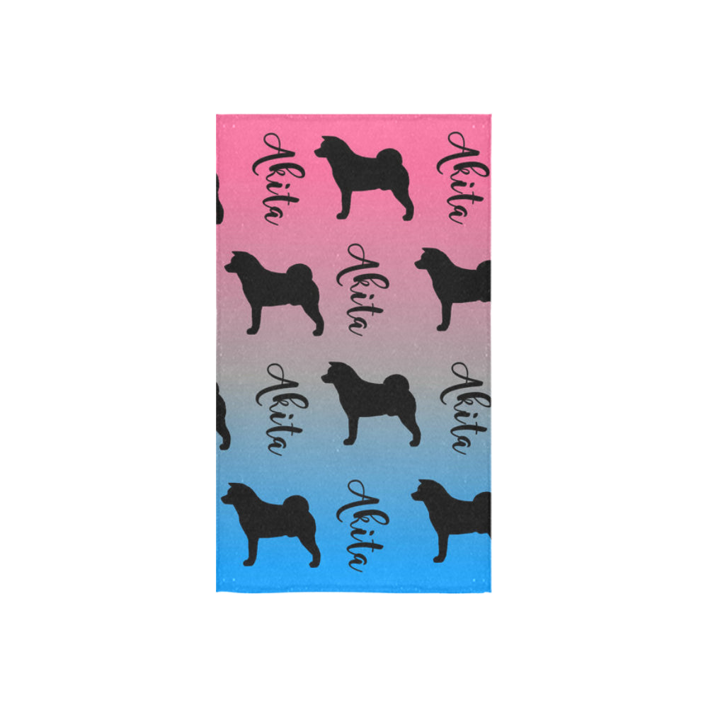 Akita Hand Towel - WagALotBowWow