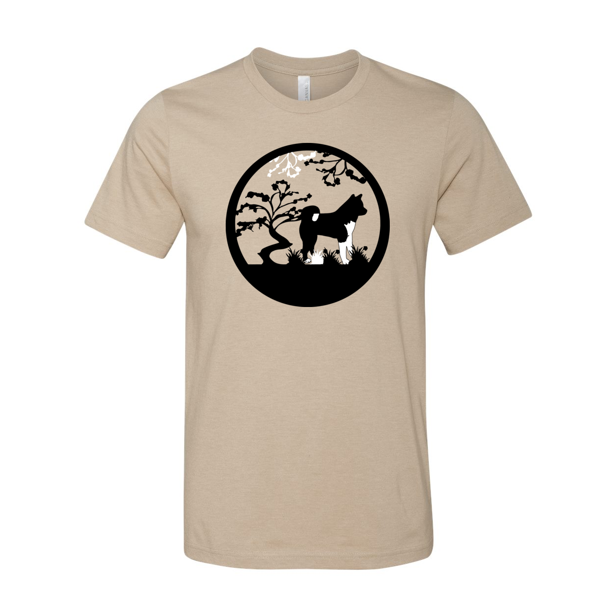 Akita Tree Short Sleeve - WagALotBowWow