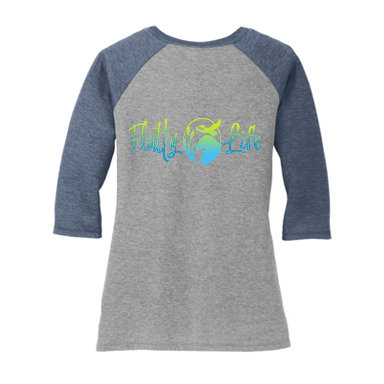 Flatty Life 3/4-Sleeve Raglan