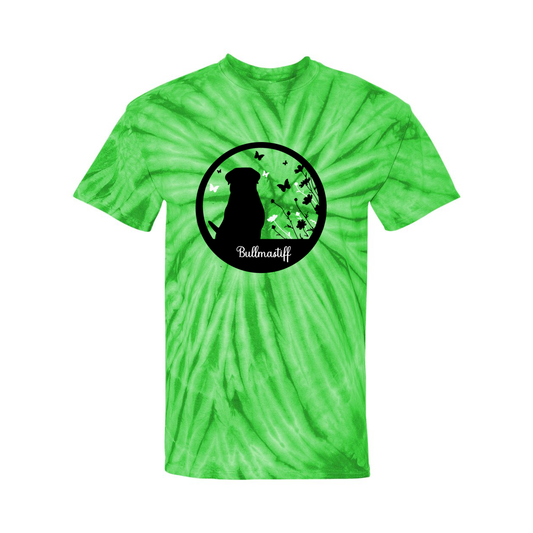 Bullmastiff Flowers Pinwheel SS 2XL,3XL, - WagALotBowWow