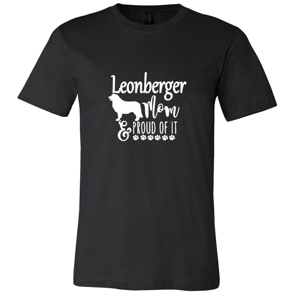 Leo Mom Proud of It Unisex SS Jersey Tee - WagALotBowWow