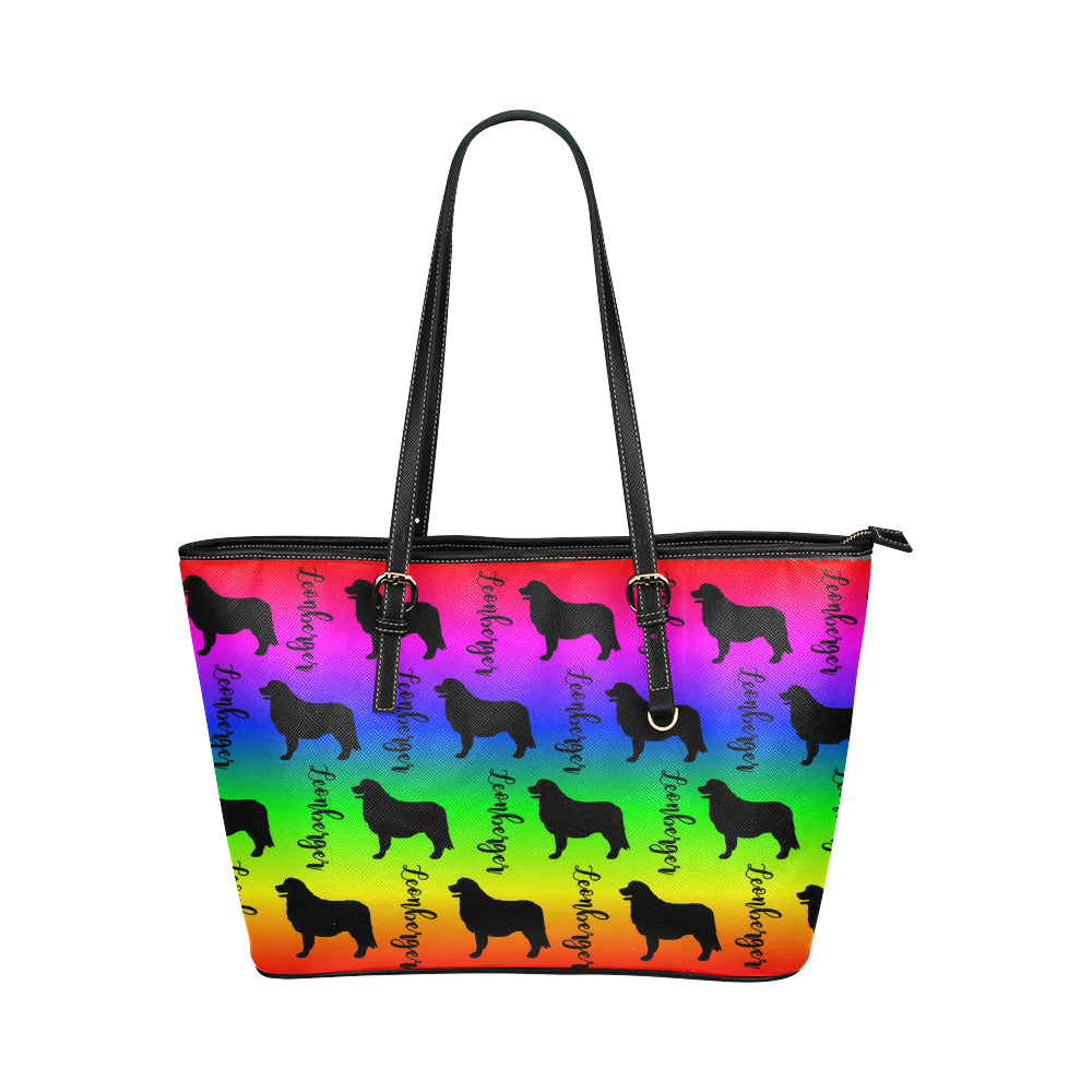 Leonberger Leather Tote - WagALotBowWow