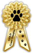Small Prize Ribbon Magnets - WagALotBowWow
