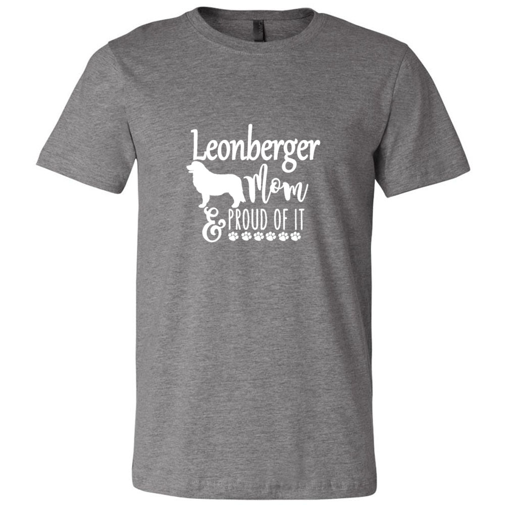 Leo Mom Proud of It Unisex SS Jersey Tee - WagALotBowWow