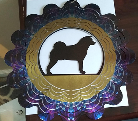Akita WindSpinner - WagALotBowWow