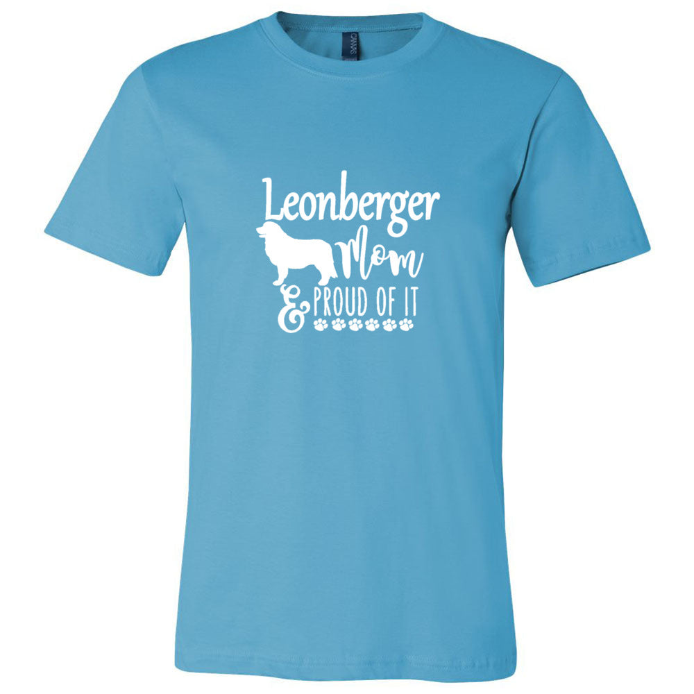 Leo Mom Proud of It Unisex SS Jersey Tee - WagALotBowWow