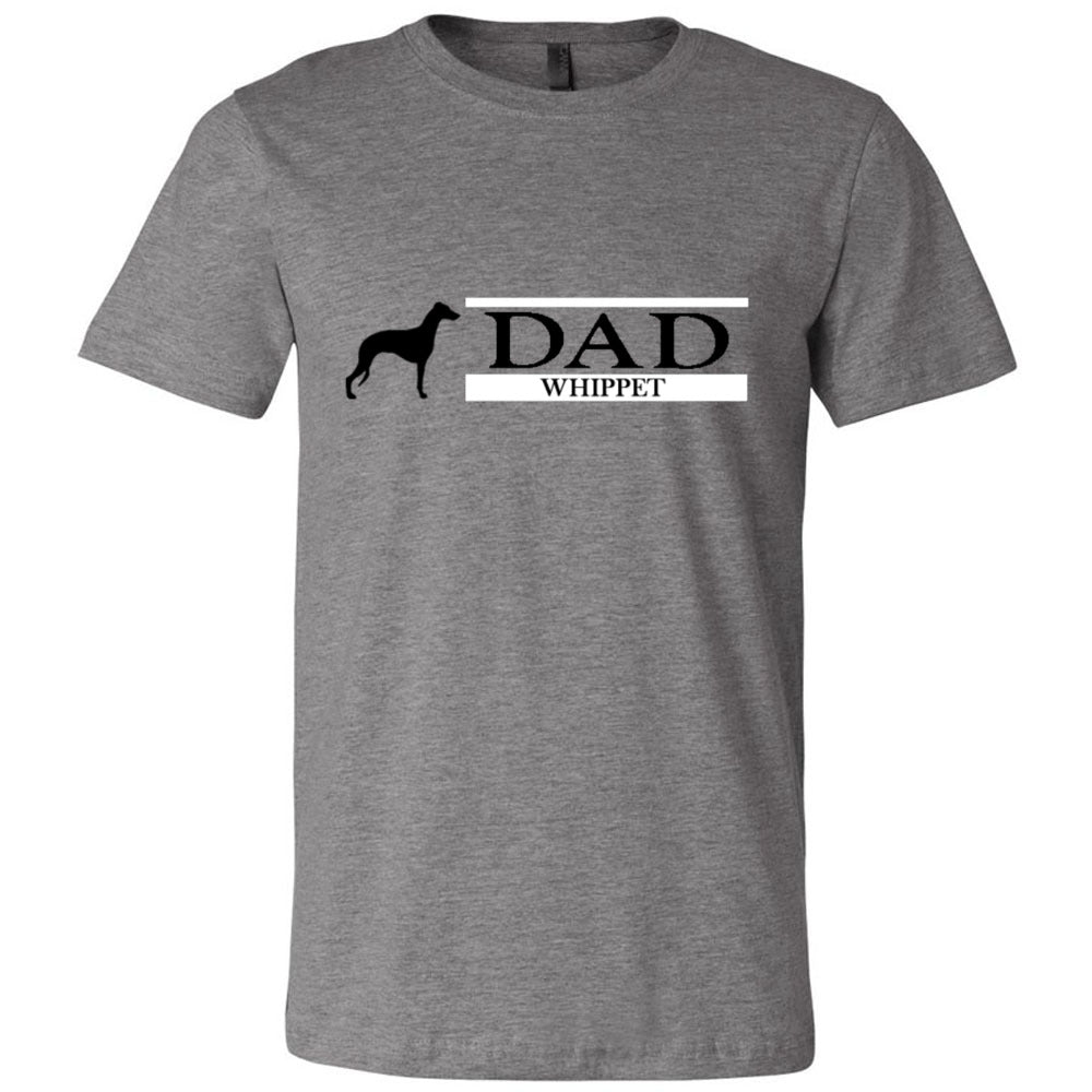 Whippet Dad Unisex Short Sleeve Jersey Tee - WagALotBowWow