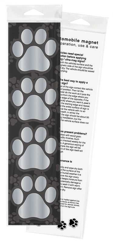 Magnet Pack 4 3" Paws