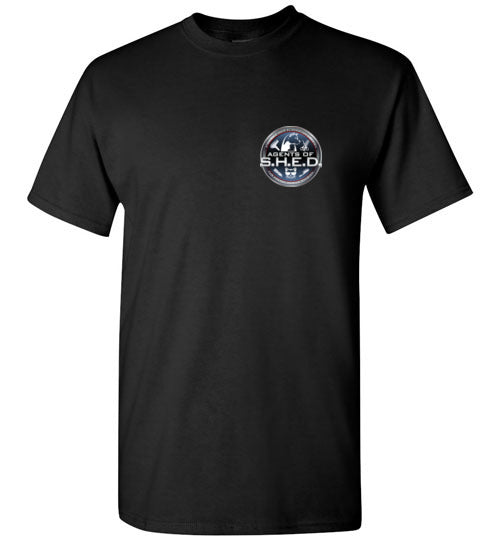 Kira SHED front and back logo with phone - WagALotBowWow