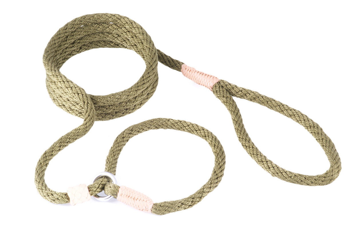 Alvalley Nylon Slip Leads with stop 1/2"(13mm) - WagALotBowWow