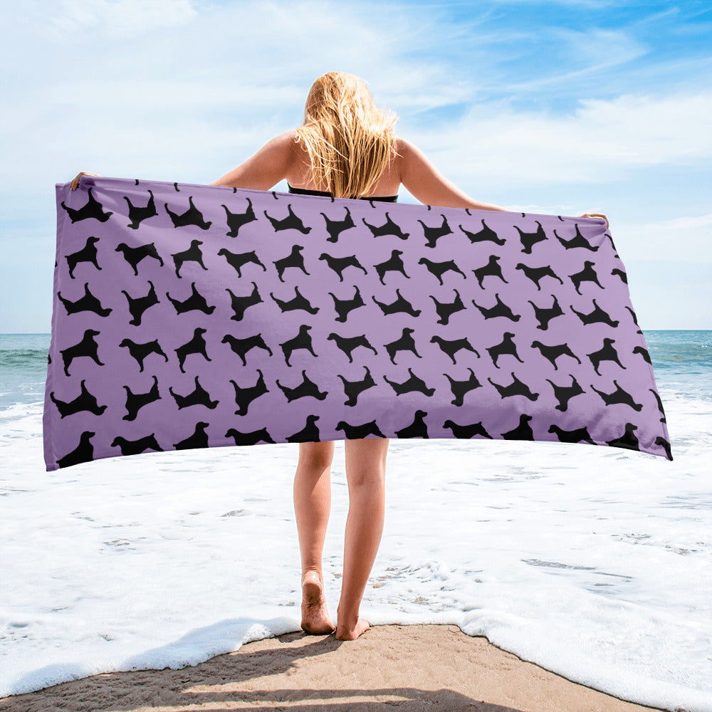 Breed Silhouette Towel - WagALotBowWow