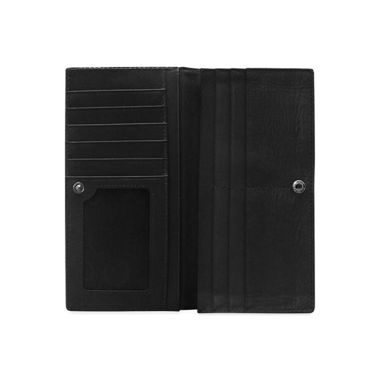 Leather Wallet 11 Slot Akita Design - WagALotBowWow