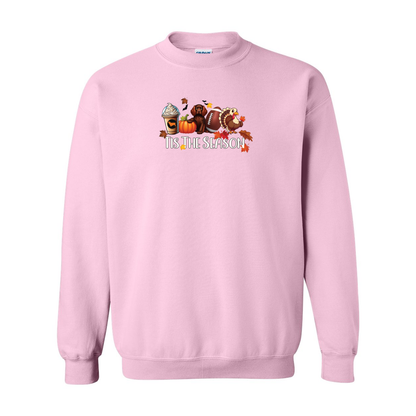 Sussex Tis The Season Fall Heavy Blend Crewneck Sweatshirt