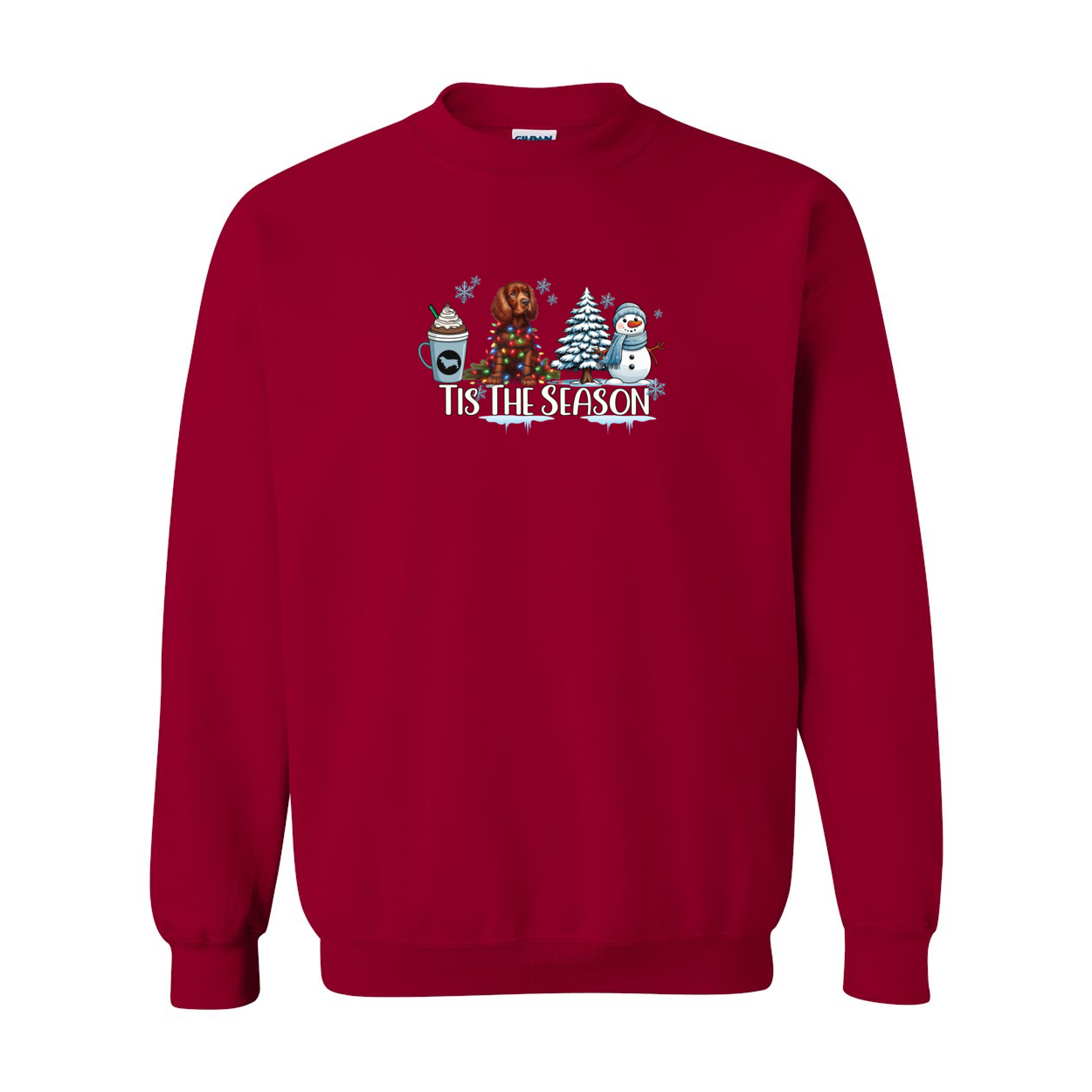 Sussex Tis The Season Winter Heavy Blend Crewneck Sweatshirt