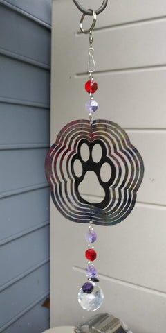 3" Paw & Jewels Windspinner test