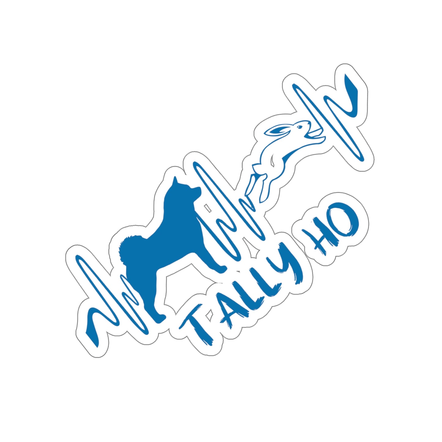 Akita Tally Ho Die-Cut Stickers