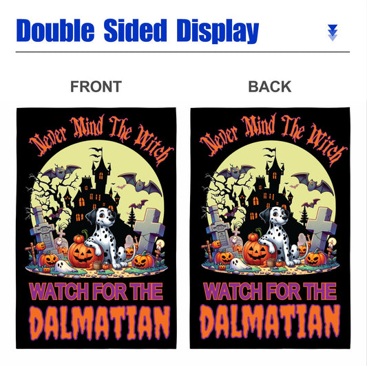 Halloween Non-Sporting Breed Garden Flags